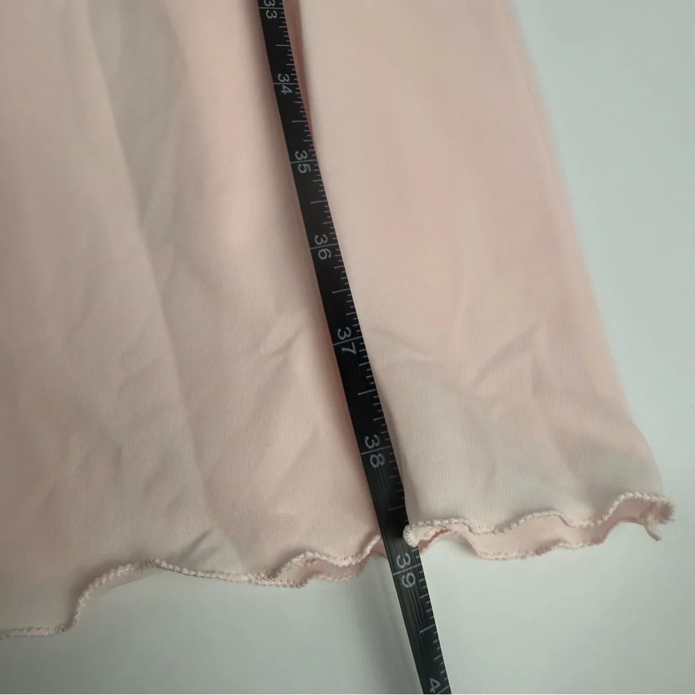 Vintage Shadowline Womens Medium Nightgown Pink Nylon New w/out Tags